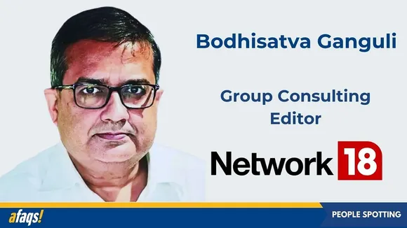 Bodhisatva Ganguli joins Network18 as group consulting editor