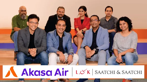 L&K Saatchi & Saatchi wins the creative mandate for Akasa Air