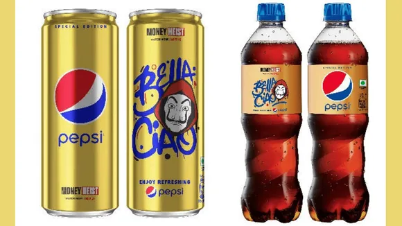 Netflix collaborates with PepsiCo India for Money Heist themed cans, ad film