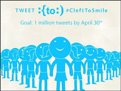 Tweeting the #CleftToSmile movement