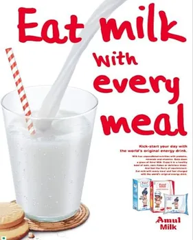 Eat milk with every meal