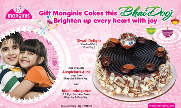 Gift Monginis Cakes this Bhai Dooj