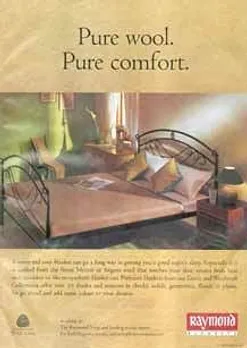 Pure wool. Pure comfort.
