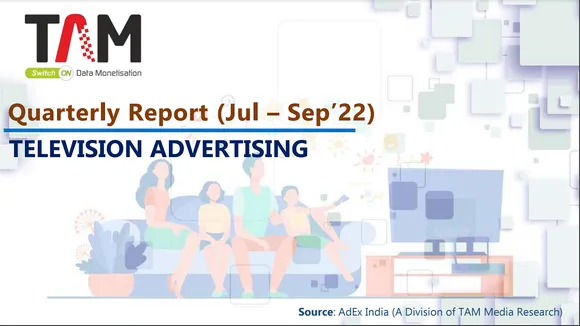 Reckitt leads list of top TV advertisers: TAM Quarterly Report