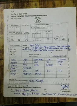 The Last Telegram