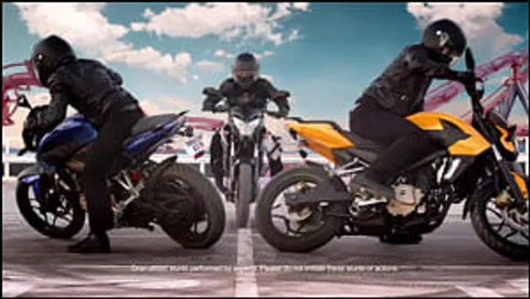 Bajaj Pulsar: Stunt upgrade