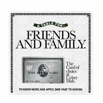 Cyber Hub, Friends and Family