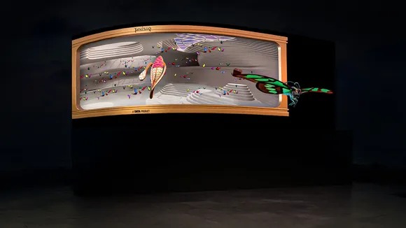 Tanishq installs immersive 3D Anamorphic DOOH installation for it's latest collection ‘Live a Dream'