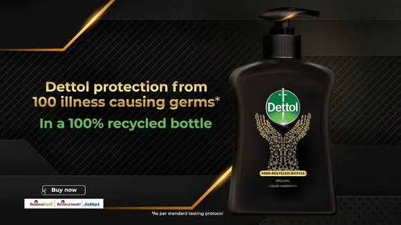 Dettol launches handwash with 100% recycled plastic packaging