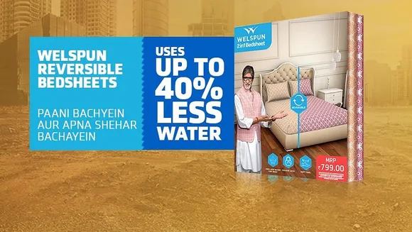 Welspun makes eco-friendly claim in digital poster