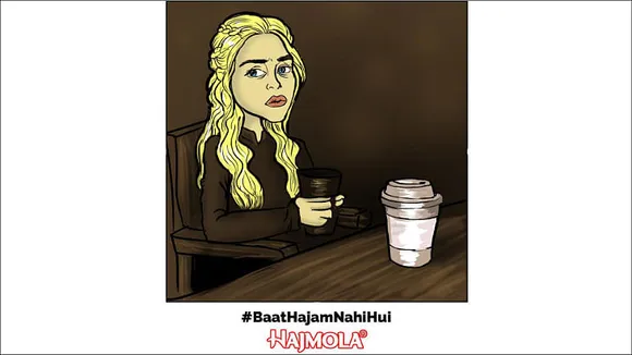 Hajmola pulls an Amul; puns on Game of Thrones’ coffee cup blooper