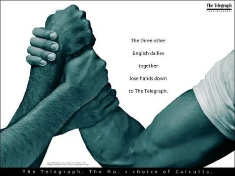 The three other English dailies together lose hands down to The Telegraph.