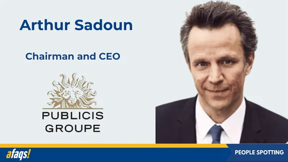 Arthur Sadoun to assume the role of chairman and CEO of the Publicis Groupe Board