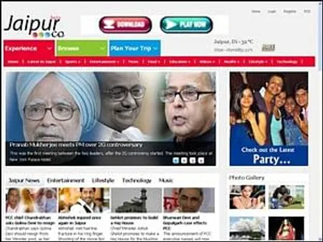 Rajasthan Patrika launches a website for Jaipur