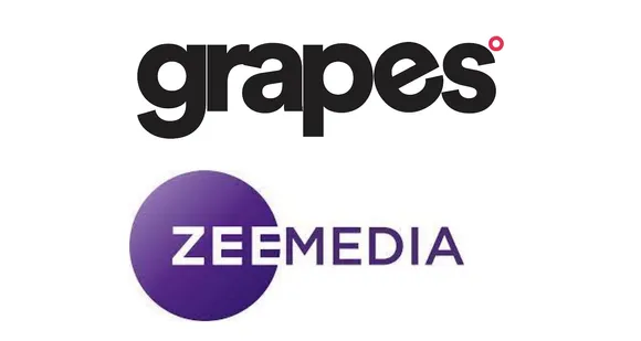 Grapes bags the Integrated Creative mandate for Zee Media