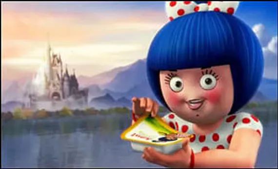 Amul girl gets a new dimension