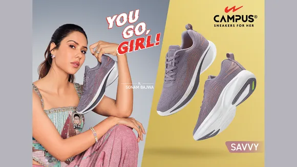 Sonam Bajwa encourages women to create their own style with Campus Activewear's new sneaker collection