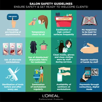 L’Oréal develops ‘Back to Business’ safety guidelines for salons in India