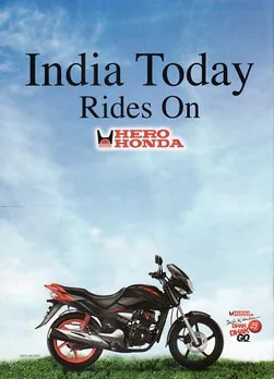 India Today rides on Hero honda