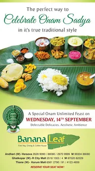 The Perfect Way to Celebrate Onam Sadya