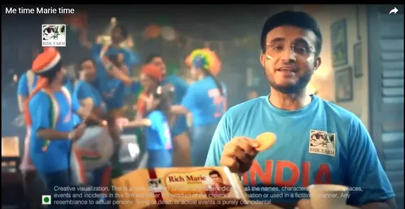 Sourav Ganguly revives iconic jersey-waving moment for Bisk Farm's cricket campaign