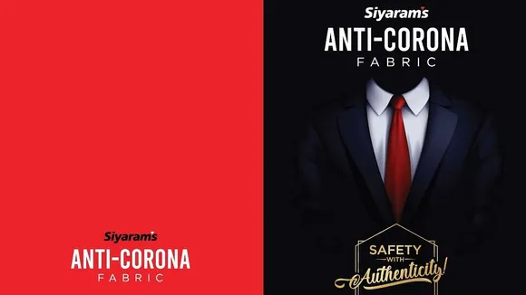 Siyaram’s launches Anti-Corona fabric in association with Australia based HealthGuard