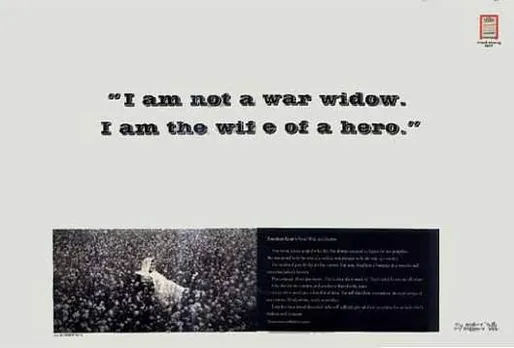 "I am not a war widow. I am the wife of a hero."