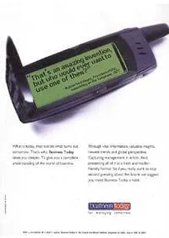 "That's an amazing invention, but who would ever want to use one of them."
