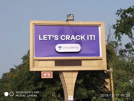 Laqshya Media exhibits Unacademy 'Let's Crack It' campaign