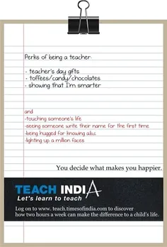 you decide what makes you happier