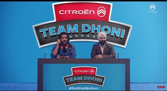 After Oreo, MS Dhoni teams up with Citroën to help India’s chances at the World Cup