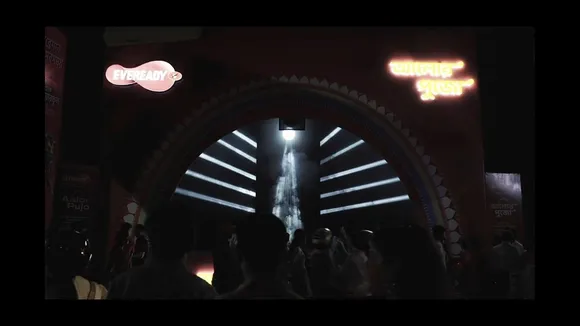 Eveready and Ogilvy illuminate Kolkata with Maa Durga display made of light and sound