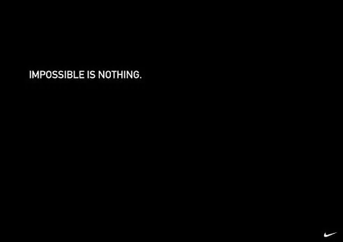 impossible is nothing