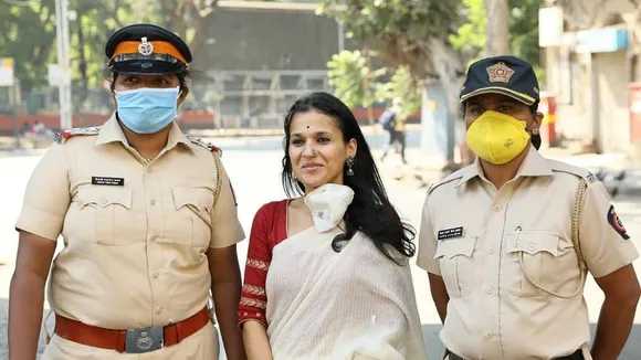 How is Mumbai Police and its "Twitter Madam" dealing with the outlandishness of recent times?