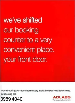 We've shifted our booking counter to a very convenient place. Your front door.