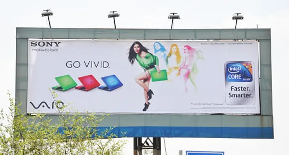 Go Vivid - hoarding