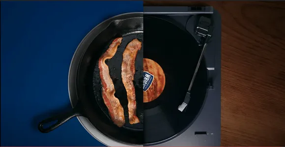 Wright Brand believes that bacon sizzling sound can be enticing