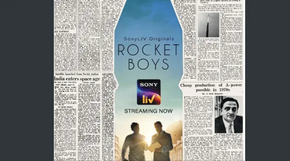 SonyLIV’s TOI print ad for Rocket Boys time travels to November 1963