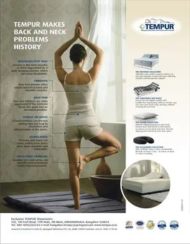 Tempur makes backs & neck problems history