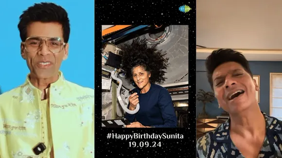 Saregama and The Womb bring Bollywood artists to sing 'Happy Birthday' song for Sunita Williams