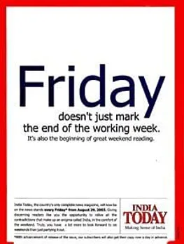 Friday doesn't just mark the end of the working week.