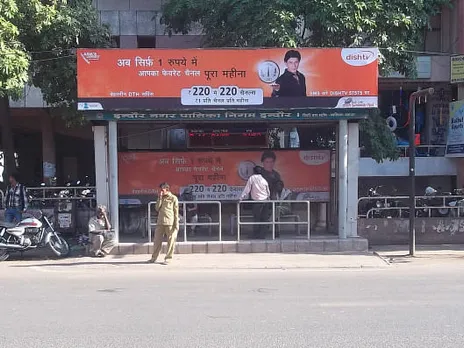 Bus Shelter Branding