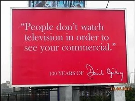 Ogilvy India paints the town red to celebrate David Ogilvy's birth centenary