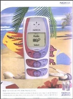 Hear it first on the new Nokia 2300.