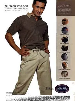 Allen Solly's 7-fit weekly trouser plan