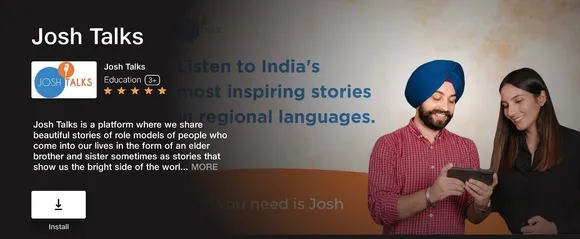 Josh Talks launches app on Jio Platforms