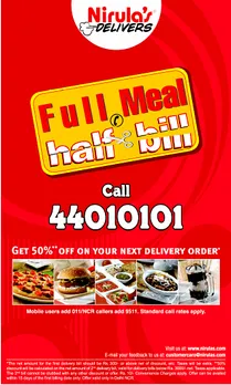 Half bill