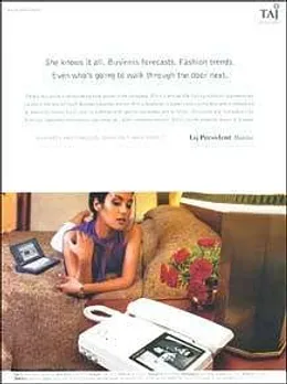 She knows it all. Business forecasts. Fashion trends. Even who's going to walk through the door next.