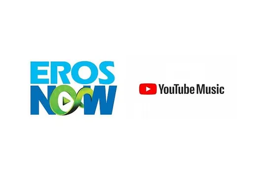 Eros Now partners with YouTube music; launches Rs 99 pack