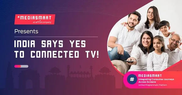 84% households in India have more than 1 person watching CTV and spend 4 hours daily on CTV content :  Report by mediasmart